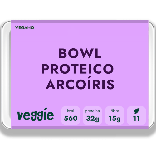 Bowl proteico arcoíris