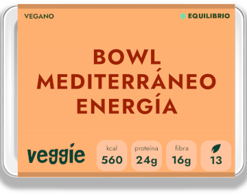 Bowl mediterráneo vegano - Plan equilibrio
