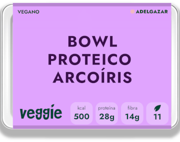 Bowl proteico arcoíris - Plan adelgazar