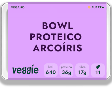 Bowl proteico arcoíris - Plan fuerza