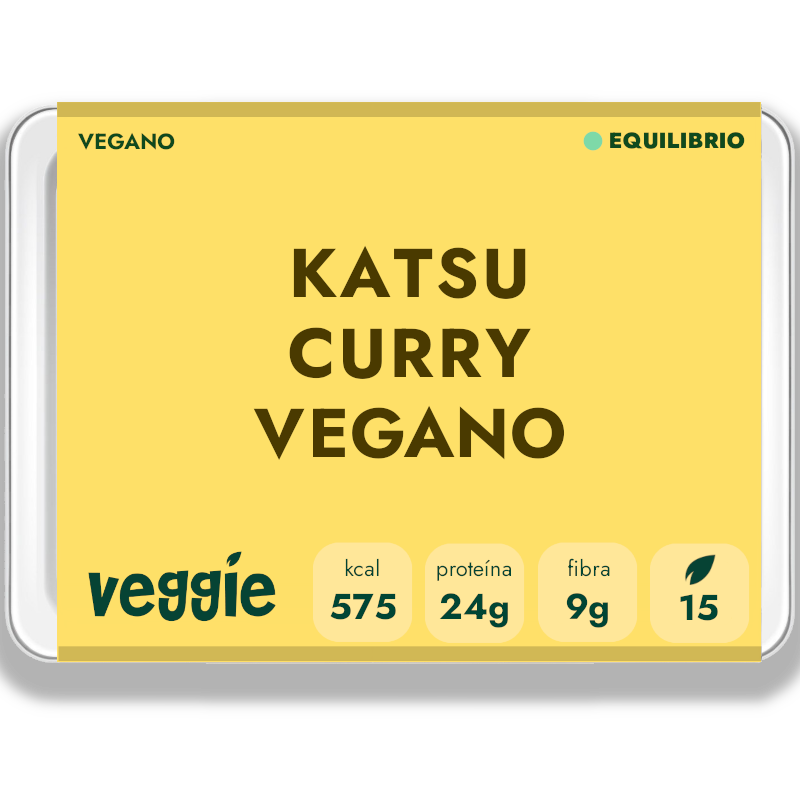 Katsu curry vegano — crujiente de soja y salsa japonesa