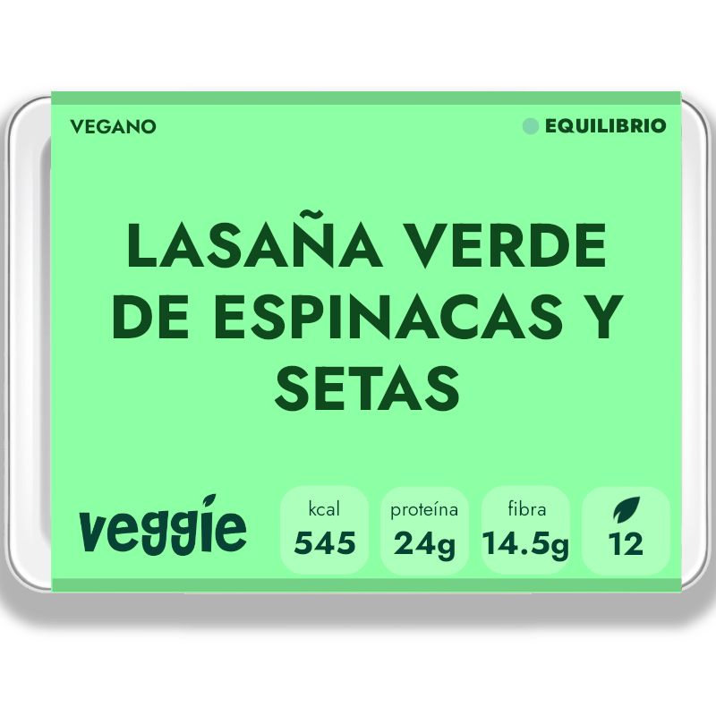 Lasaña de verduras — cremosa y reconfortante