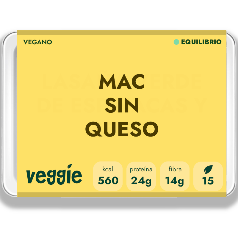 Mac vegano — cremoso de anacardos