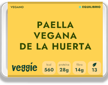 Paella vegana - Plan equilibrio