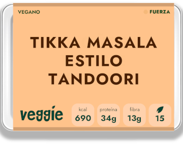 Tikka masala vegano